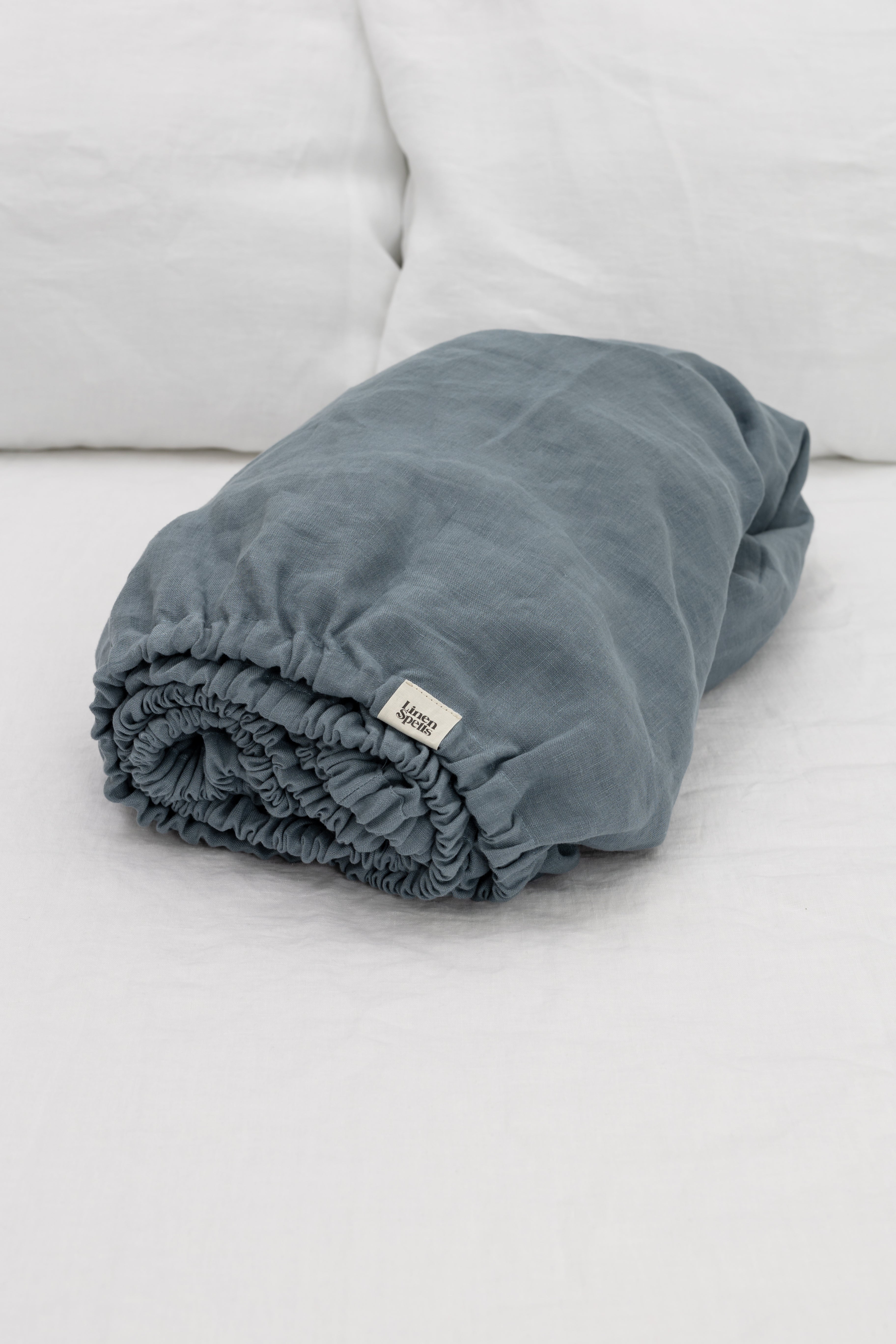 Linen Fitted Sheet - Luxury Bedding by Cozie