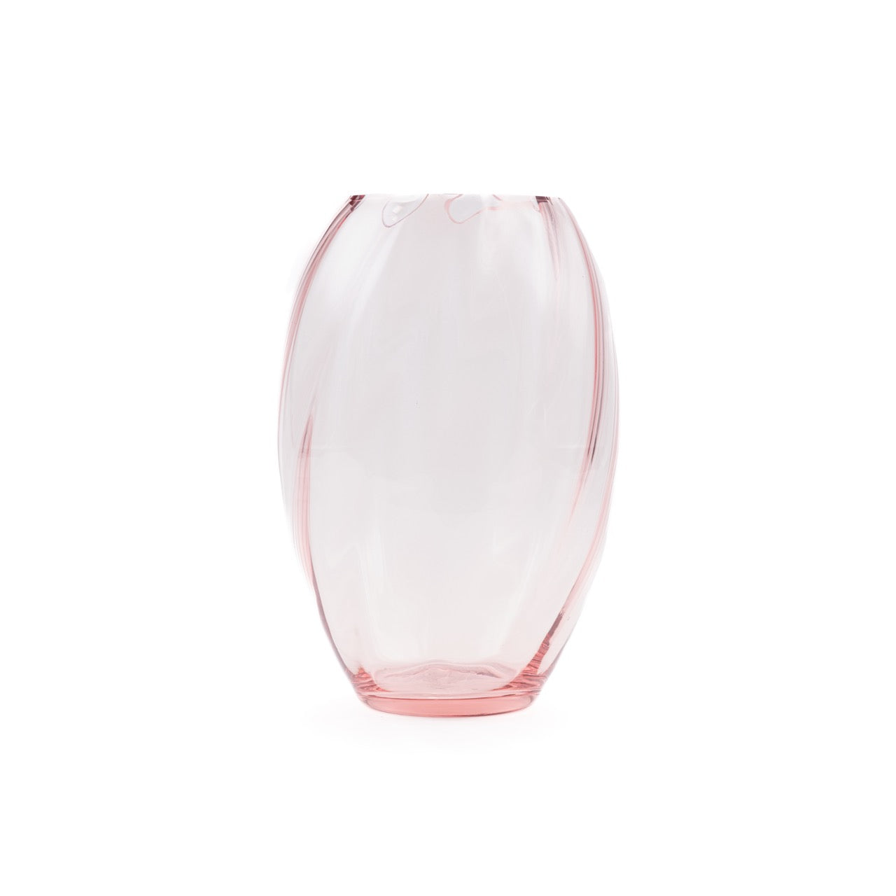 Elipse Swirl Vase - Luxury Glassware by Cozie
