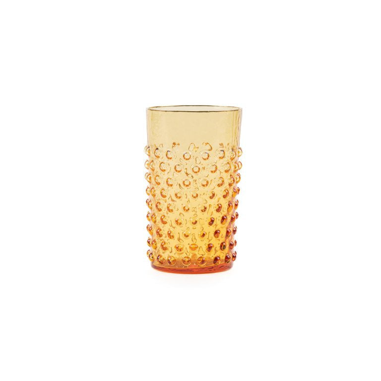 Gold Hobnail Glass - Luxury Glassware by Cozie
