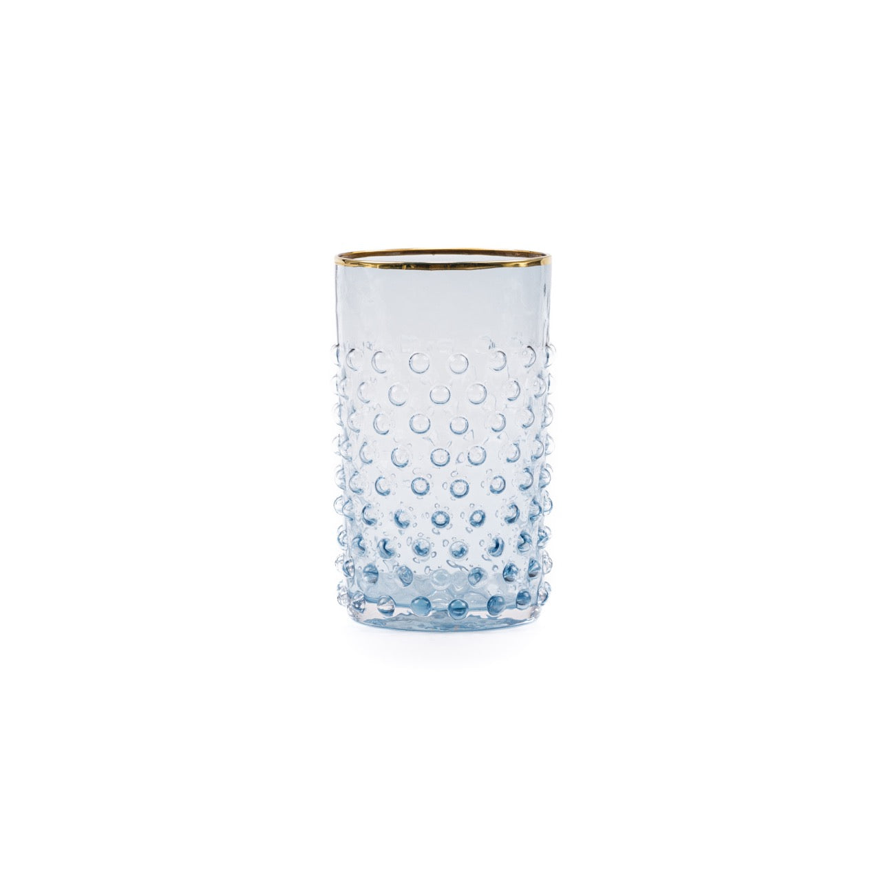 Gold Hobnail Glass - Luxury Glassware by Cozie