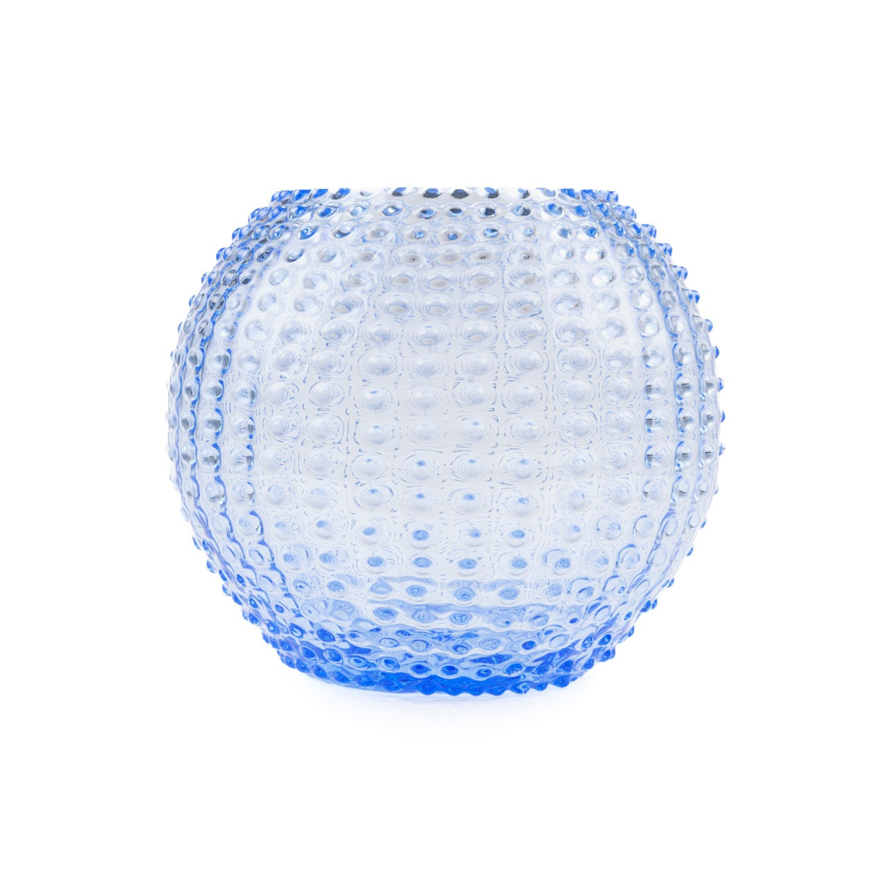 Hobnail 24 Globe Vase - Luxury Glassware by Cozie