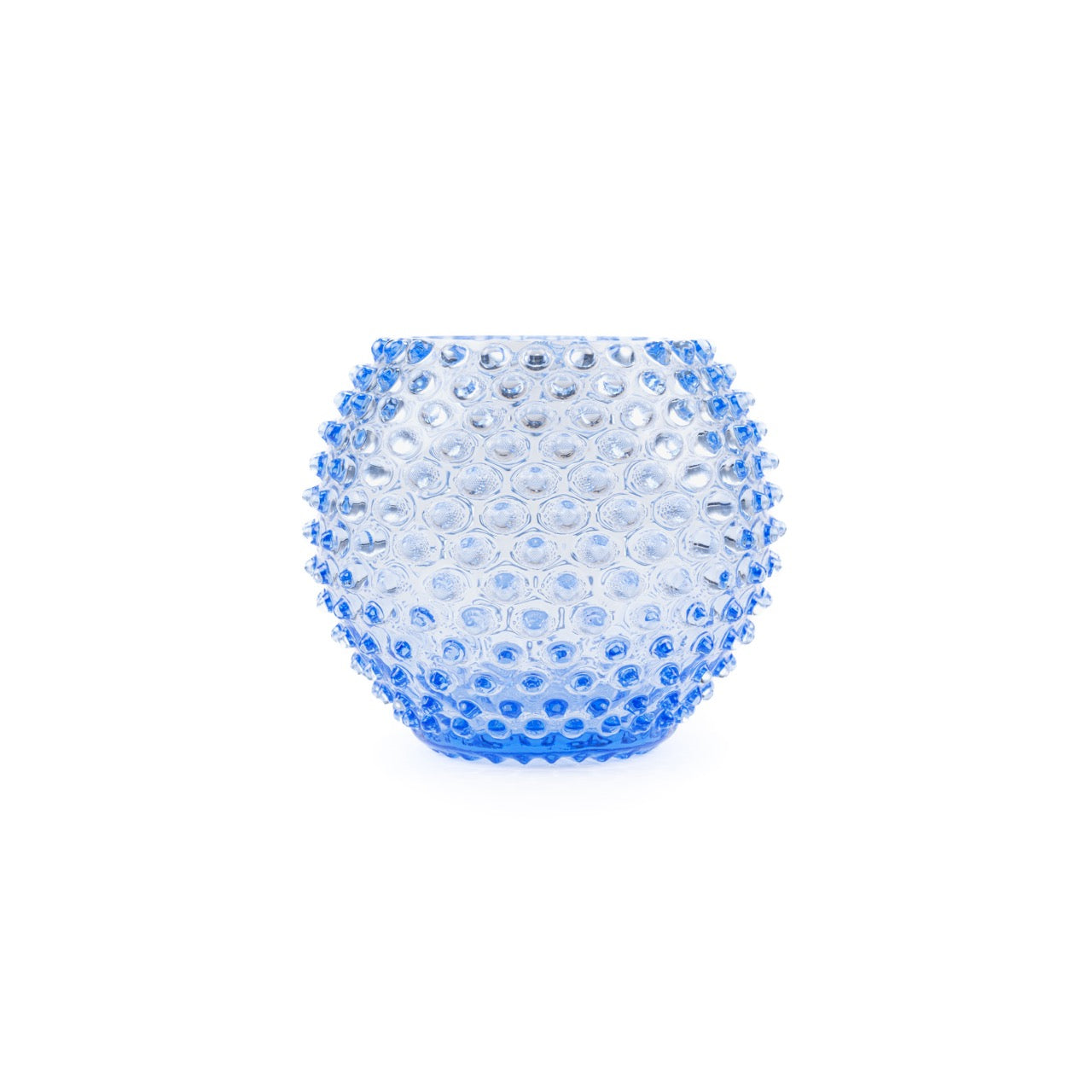 Hobnail 18 Globe Vase - Luxury Glassware by Cozie
