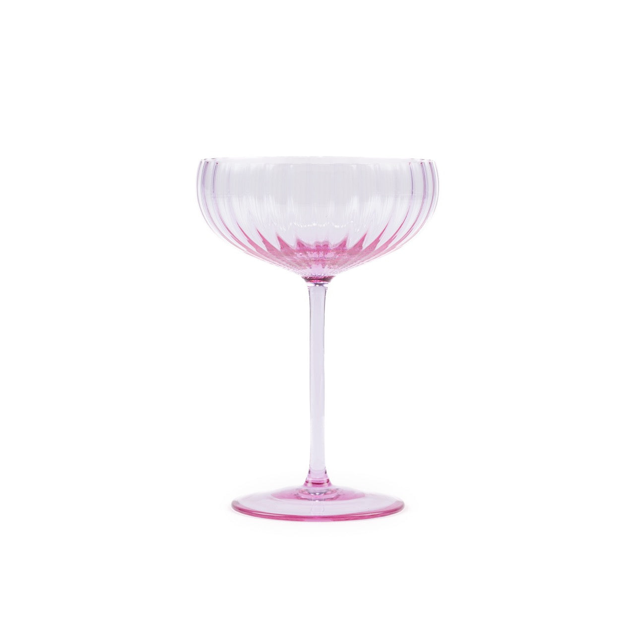 Lyon Champagne Saucer - Luxury Glassware by Cozie
