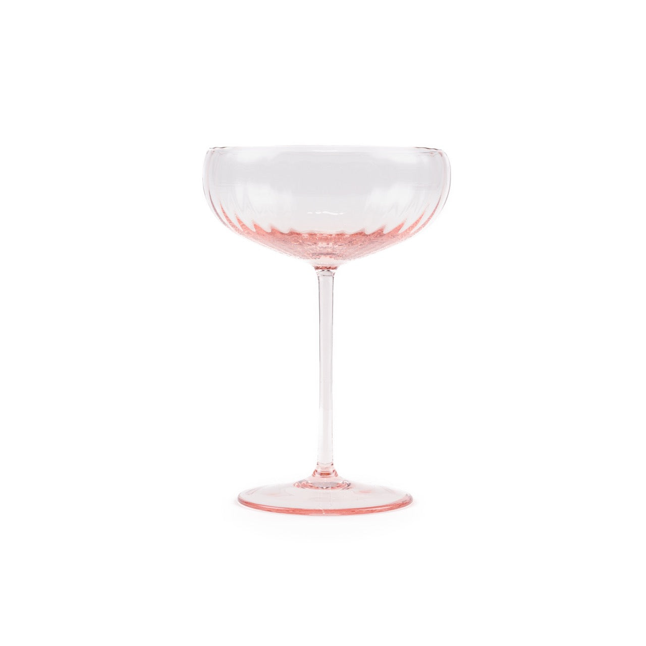 Lyon Champagne Saucer - Luxury Glassware by Cozie