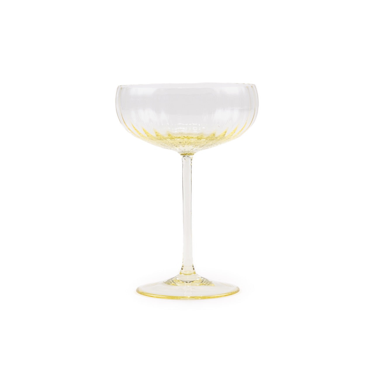 Lyon Champagne Saucer - Luxury Glassware by Cozie