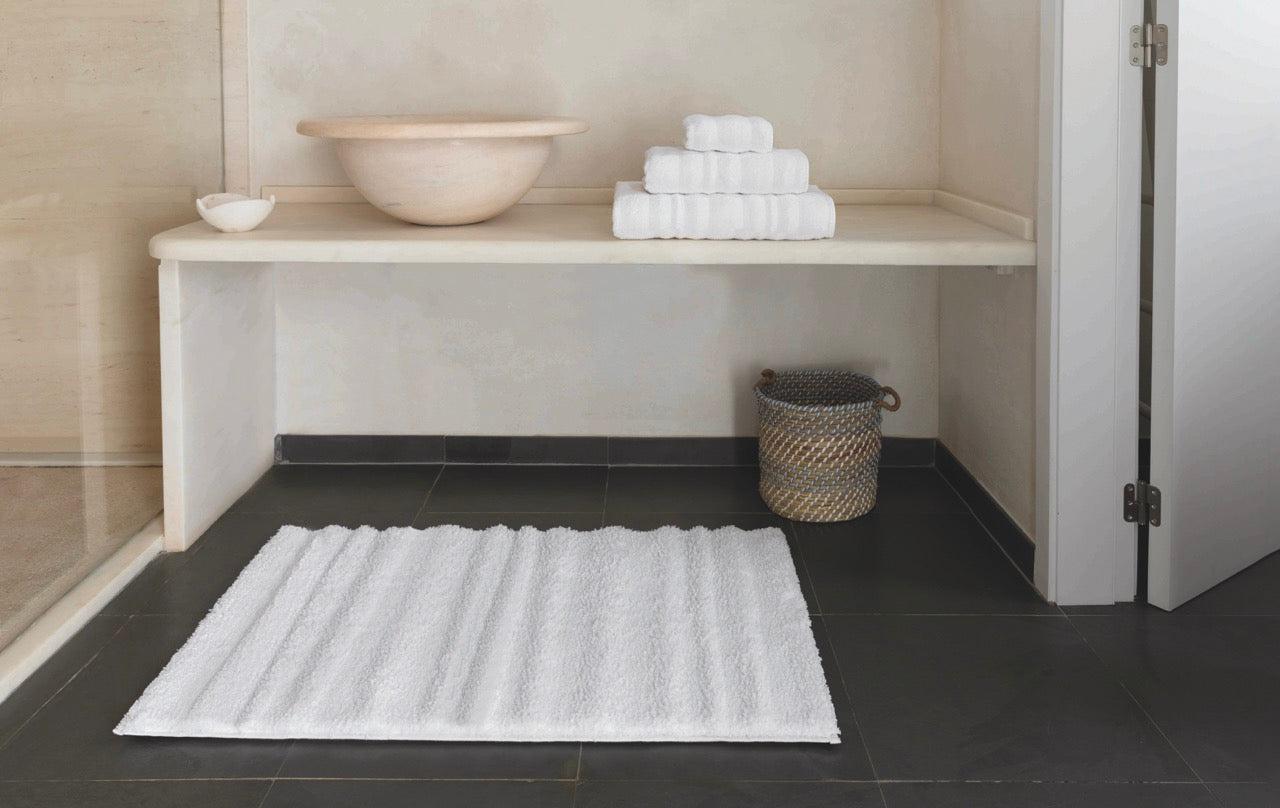 Alentejo Bath Rug - Luxury Bathroom Accessories by Cozie