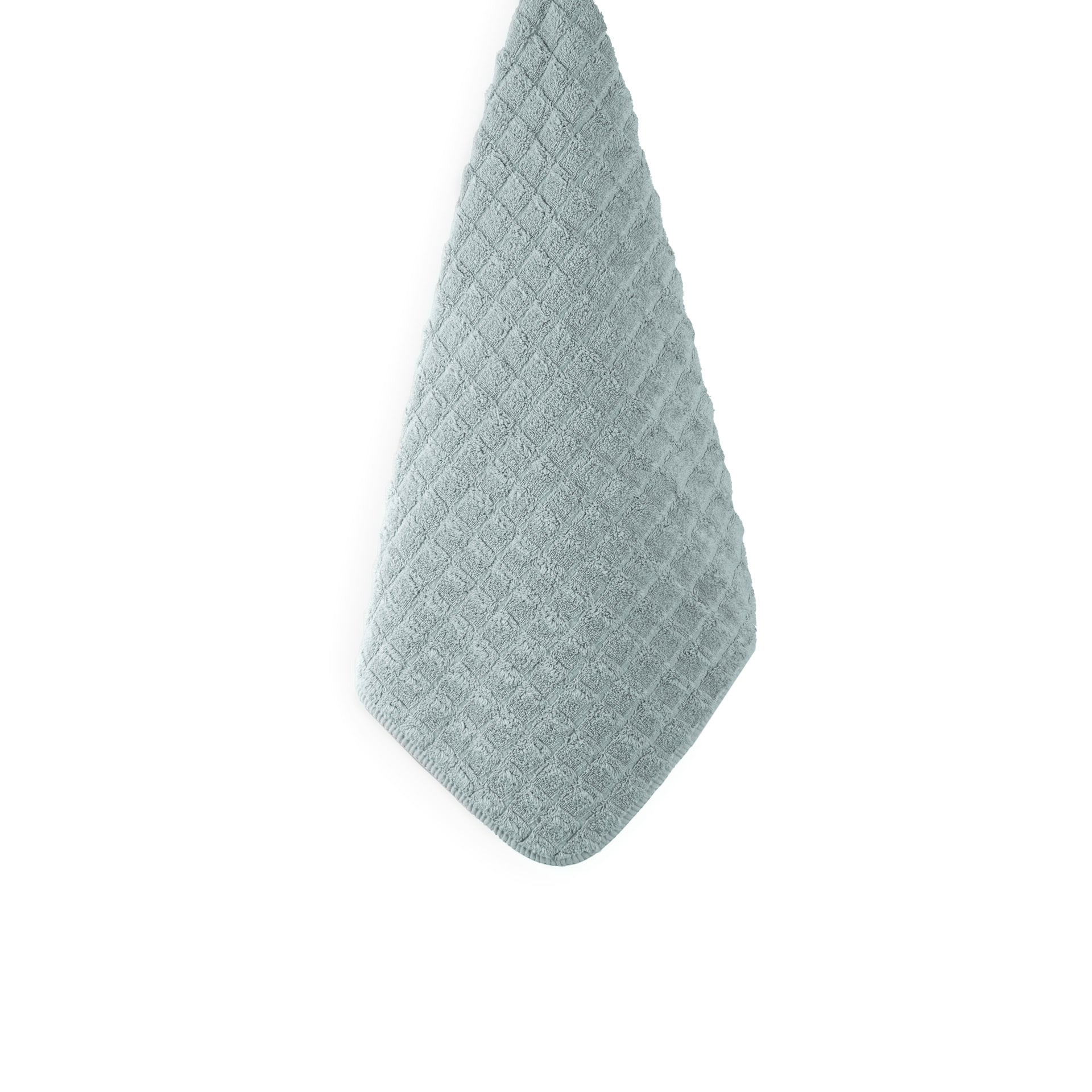 Blue Heaven towel made in Portugal from high-quality combed cotton, 750 GSM, pre-washed and pre-shrunk, colorfast, with rounded corners and hanger