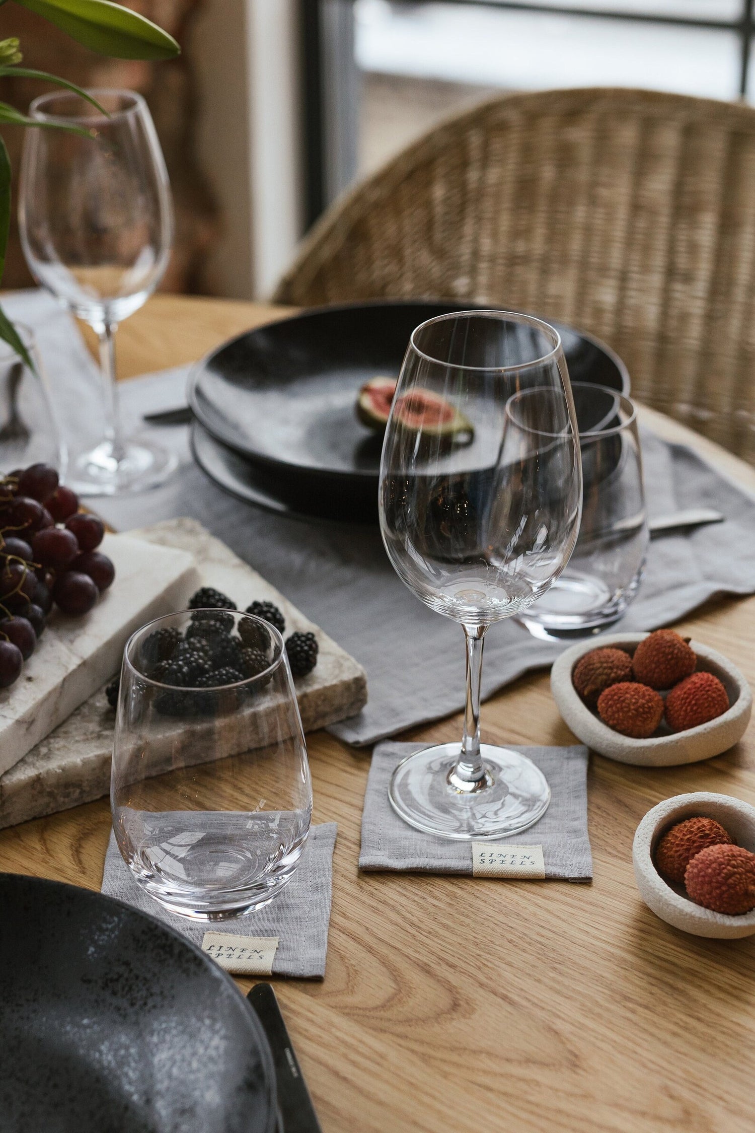 Linen Coasters - Luxury Kitchen and Dining by Cozie