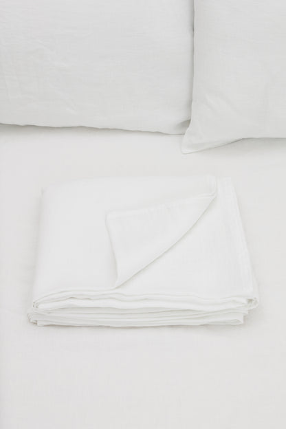 Linen Flat Sheet - Luxury Bedding by Cozie