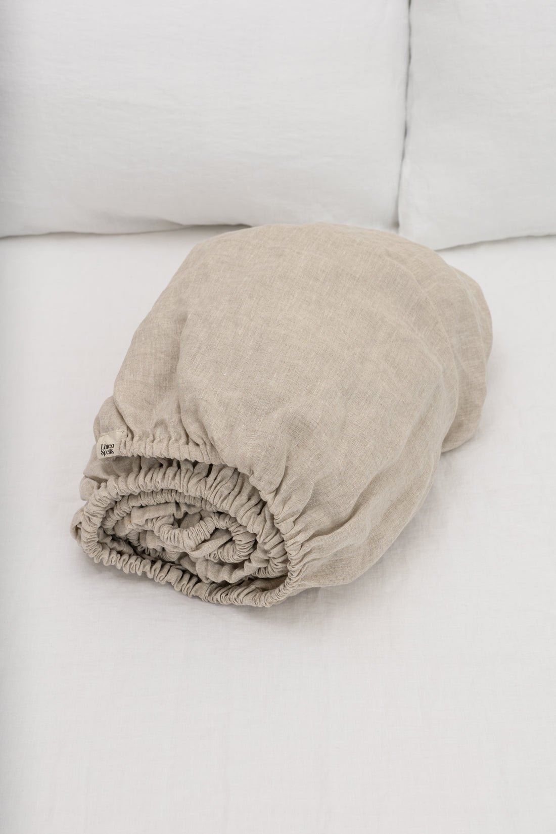 Linen Fitted Sheet - Luxury Bedding by Cozie
