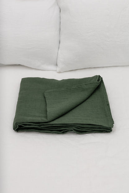 Linen Flat Sheet - Luxury Bedding by Cozie