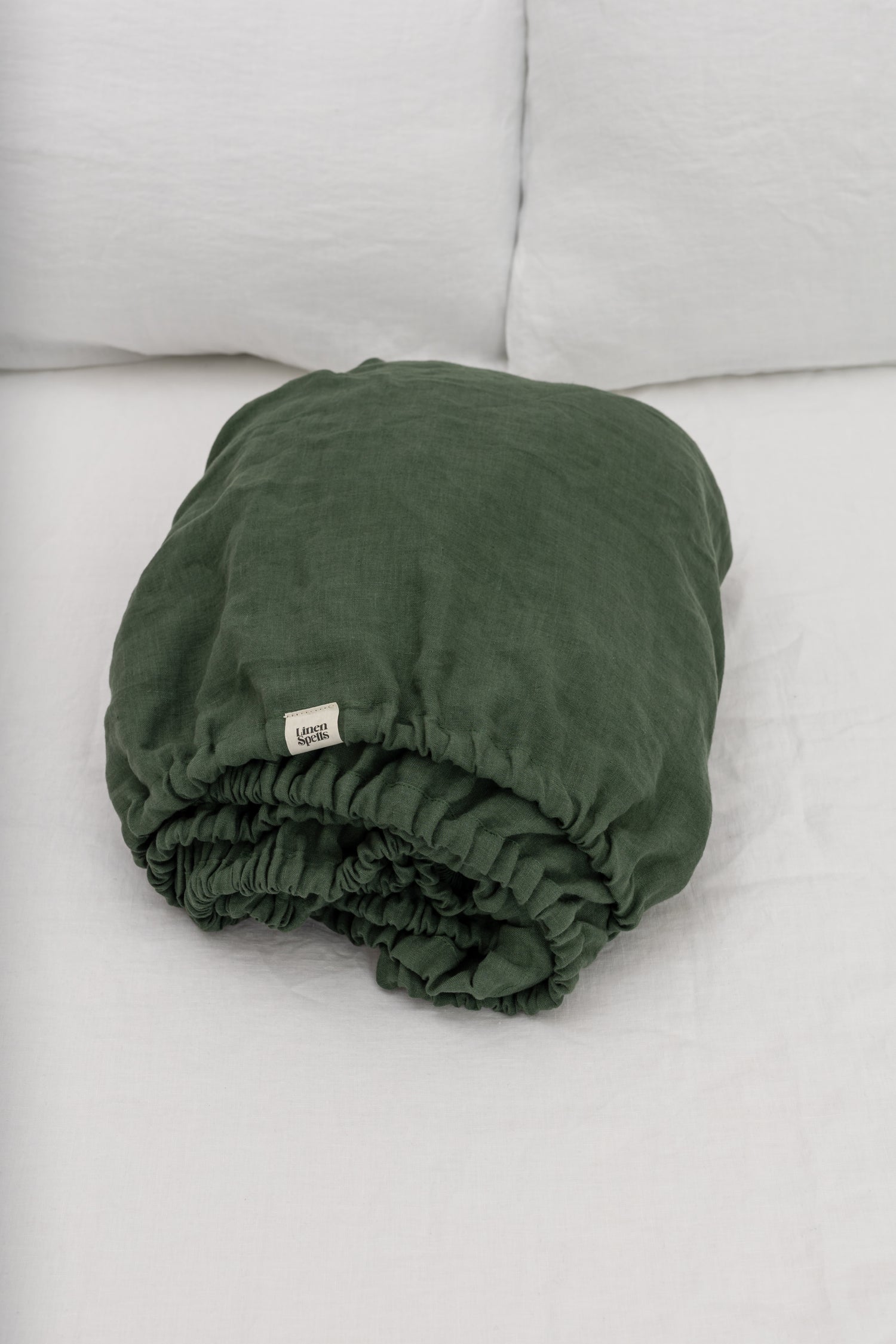 Linen Fitted Sheet - Luxury Bedding by Cozie