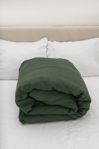 Linen Duvet Cover - Luxury Bedding by Cozie