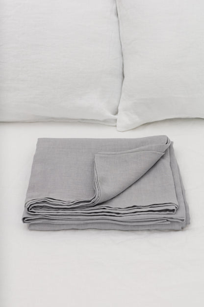 Linen Flat Sheet - Luxury Bedding by Cozie