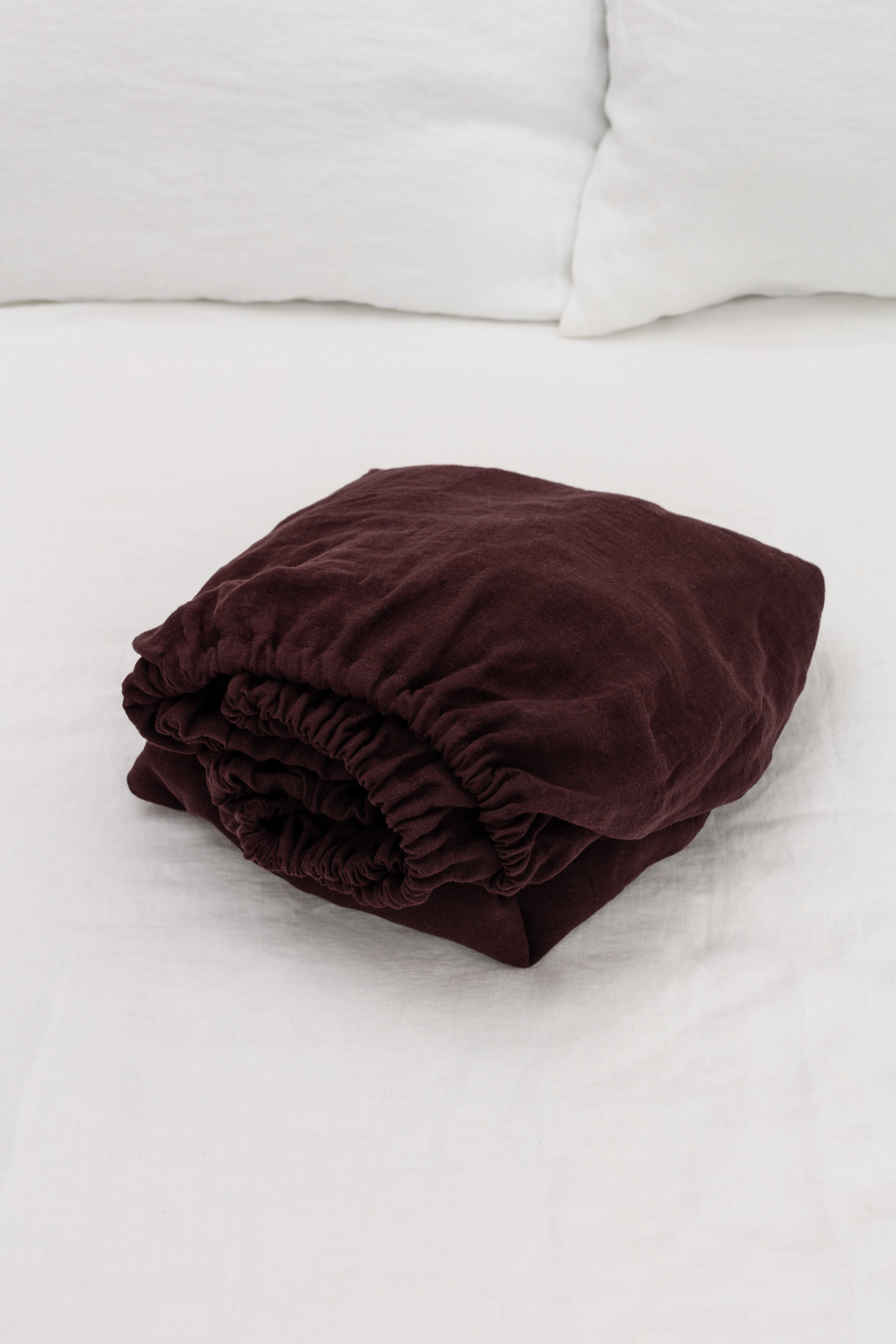 Linen Fitted Sheet - Luxury Bedding by Cozie