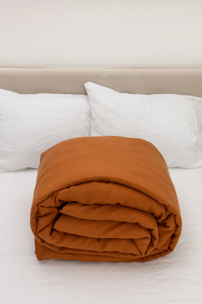 Linen Duvet Cover - Luxury Bedding by Cozie