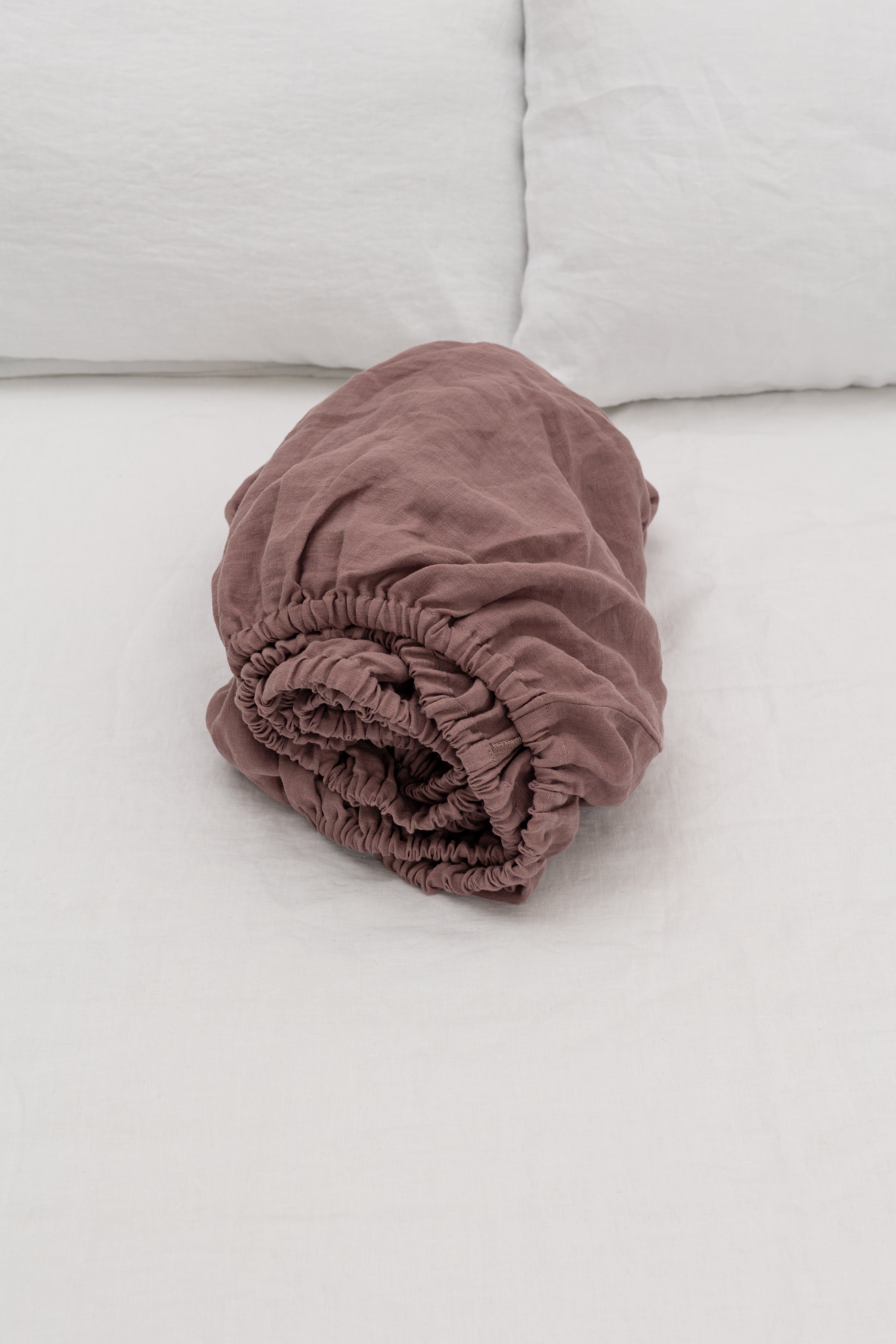 Linen Fitted Sheet - Luxury Bedding by Cozie