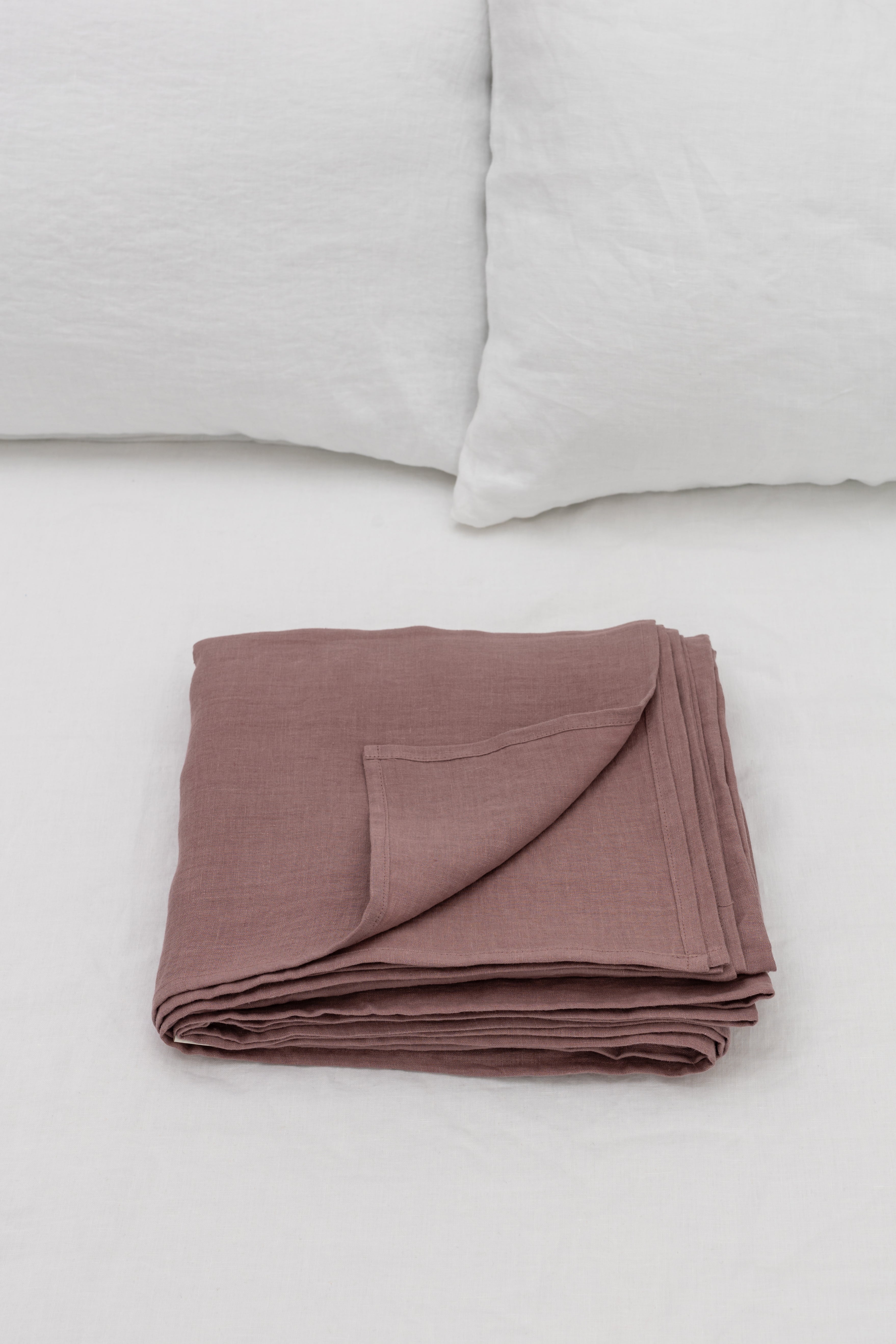 Linen Flat Sheet - Luxury Bedding by Cozie