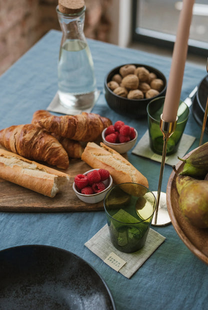 Linen Coasters - Luxury Kitchen and Dining by Cozie