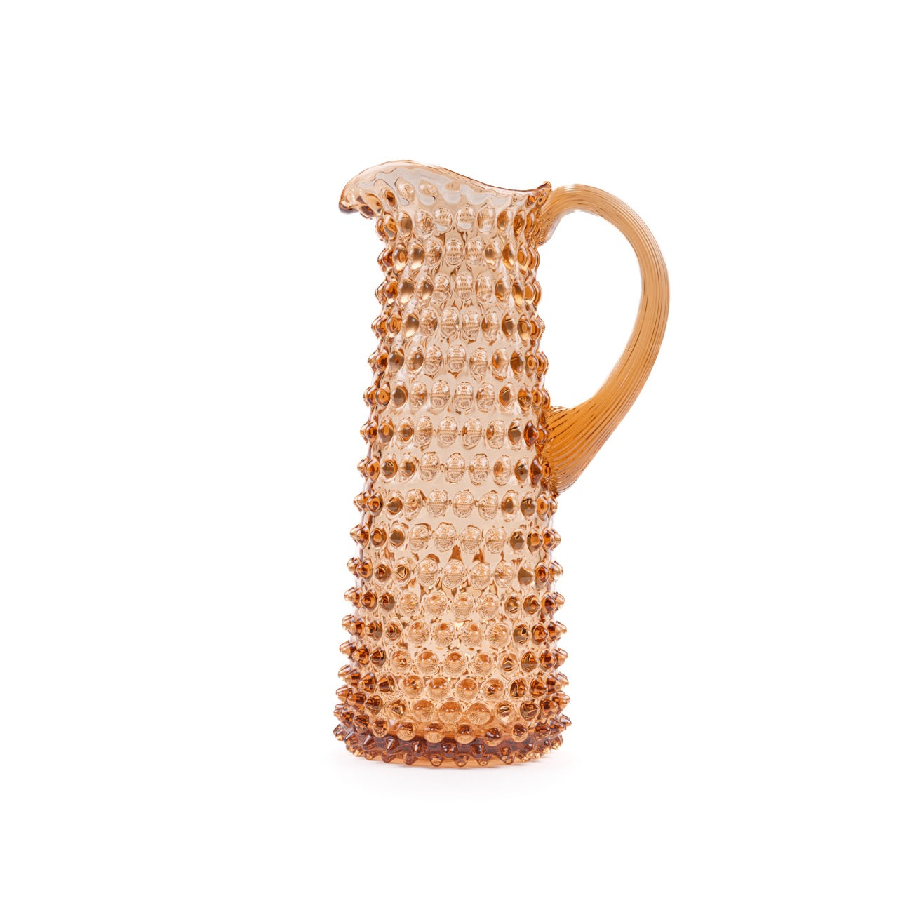 Eiffel Hobnail 1L Jug - Luxury Glassware by Cozie