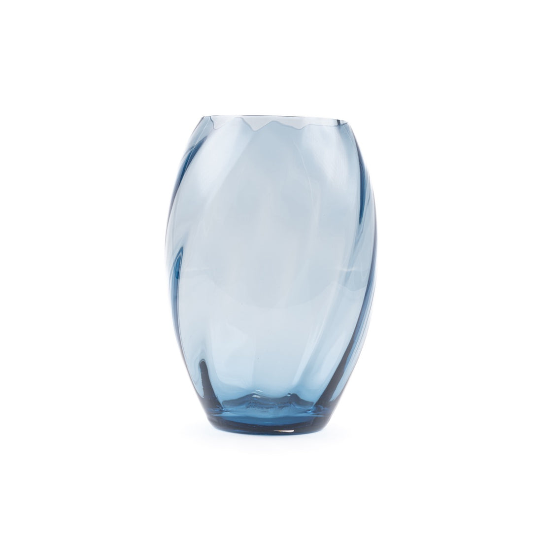 Elipse Swirl Vase - Luxury Glassware by Cozie