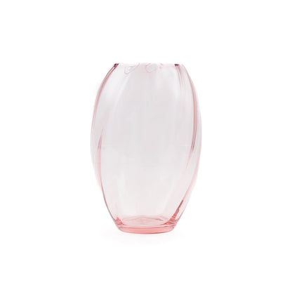 Elipse Swirl Vase - Luxury Glassware by Cozie