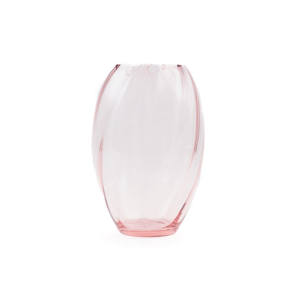 Elipse Swirl Vase - Luxury Glassware by Cozie