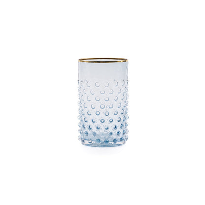 Gold Hobnail Glass - Luxury Glassware by Cozie
