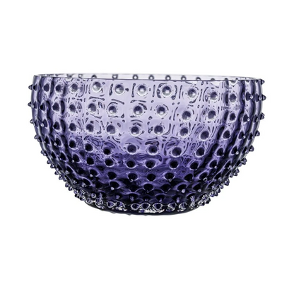 Hobnail 24 Bowl - Luxury Glassware by Cozie