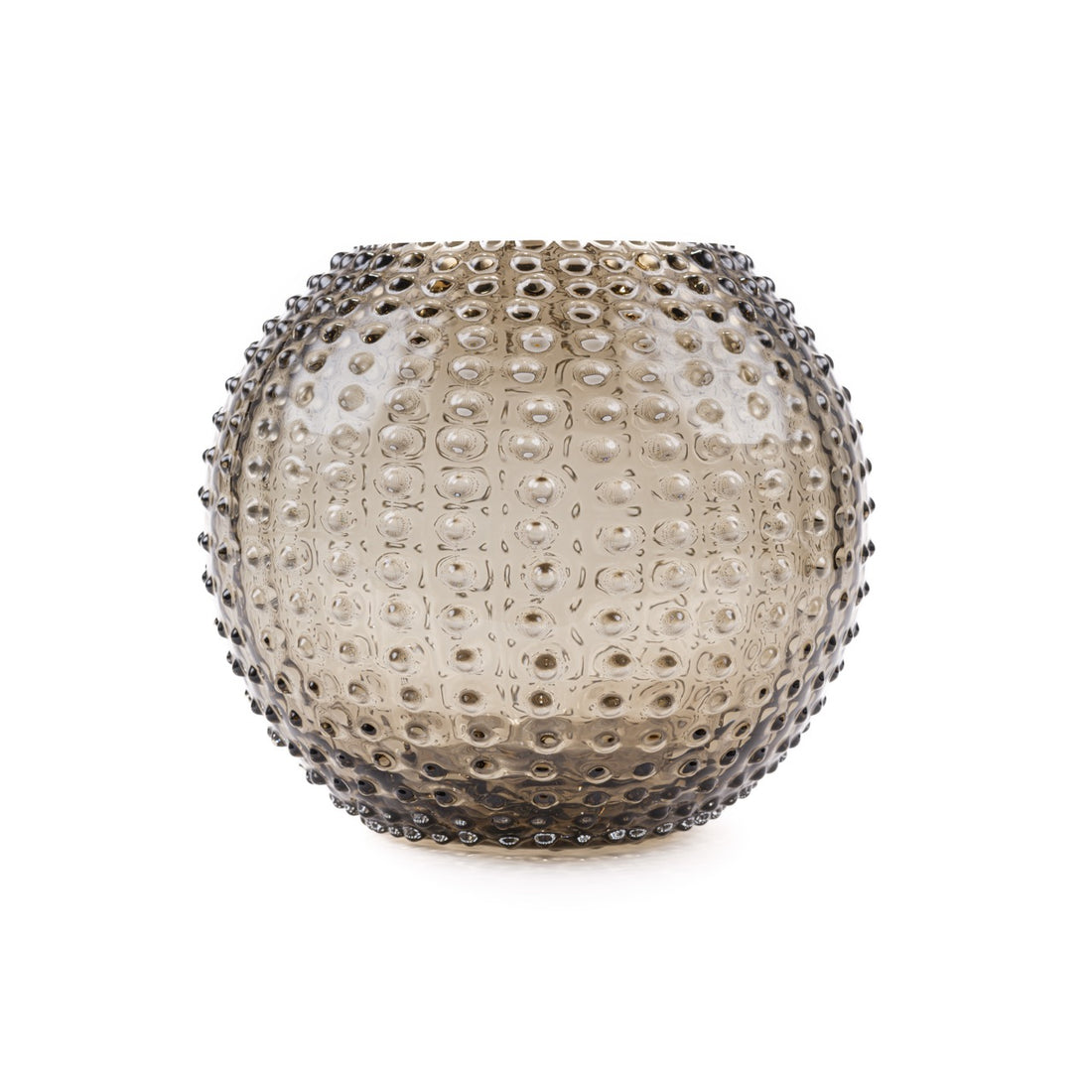Hobnail 24 Globe Vase - Luxury Glassware by Cozie