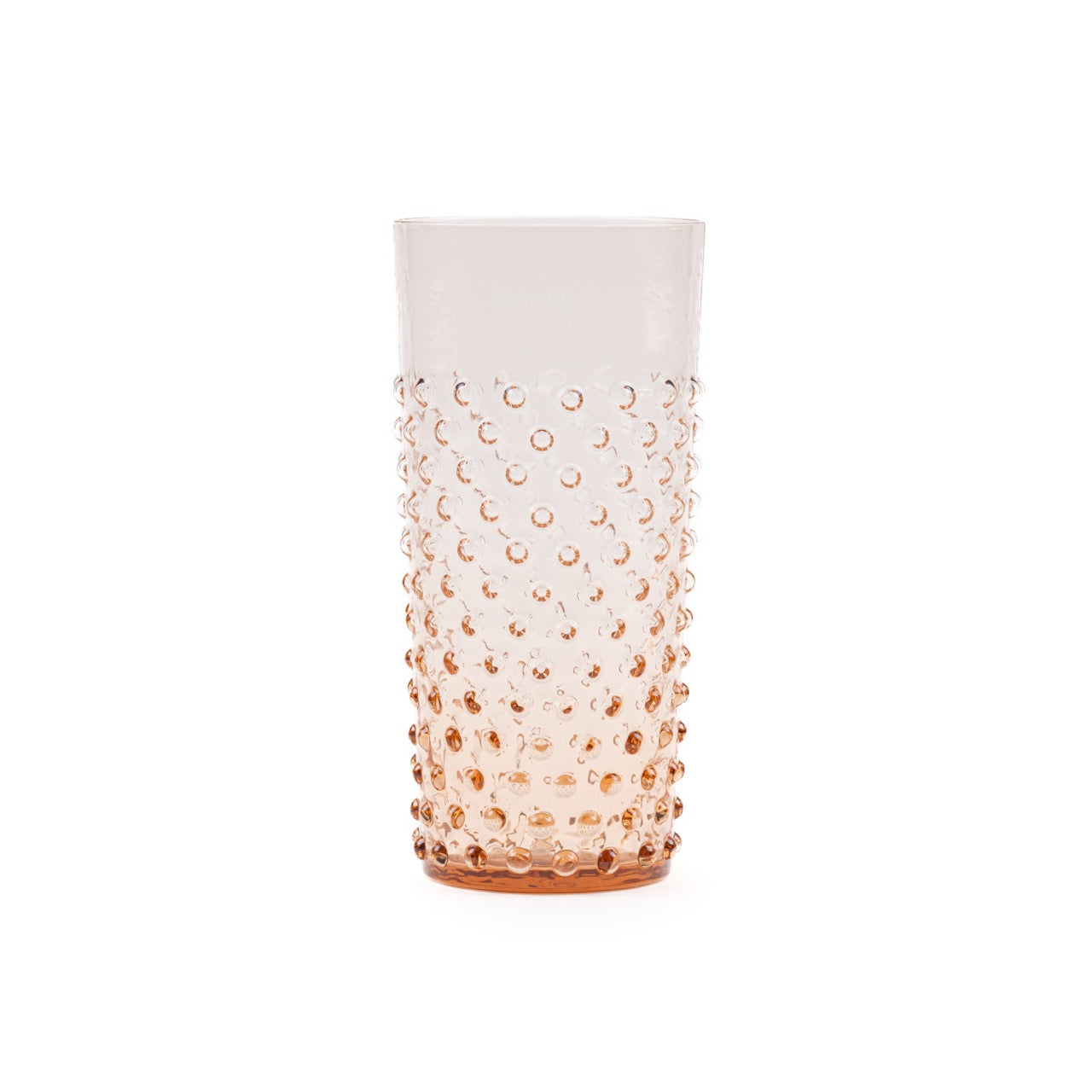 Hobnail Long Drink - Luxury Glassware by Cozie