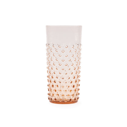 Hobnail Long Drink - Luxury Glassware by Cozie