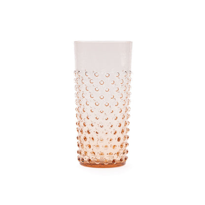 Hobnail Long Drink - Luxury Glassware by Cozie