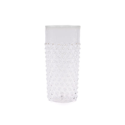 Hobnail Long Drink - Luxury Glassware by Cozie