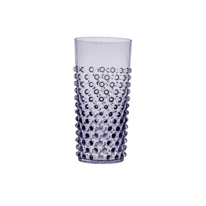 Hobnail Long Drink - Luxury Glassware by Cozie
