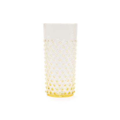 Hobnail Long Drink - Luxury Glassware by Cozie