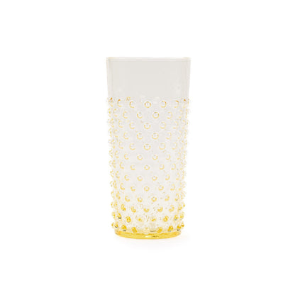 Hobnail Long Drink - Luxury Glassware by Cozie