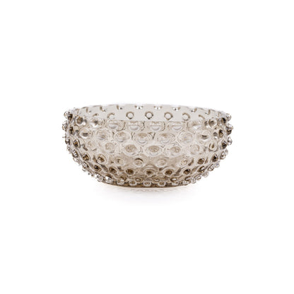Hobnail 17 Tapas Bowl - Luxury Glassware by Cozie