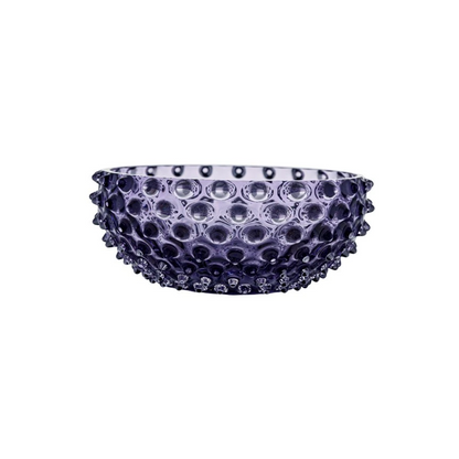 Hobnail 17 Tapas Bowl - Luxury Glassware by Cozie