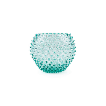 Hobnail 18 Globe Vase - Luxury Glassware by Cozie