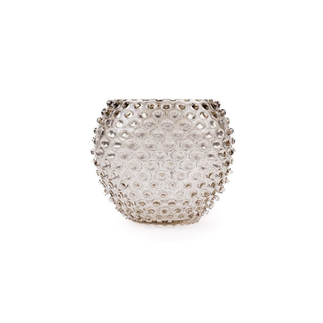 Hobnail 18 Globe Vase - Luxury Glassware by Cozie