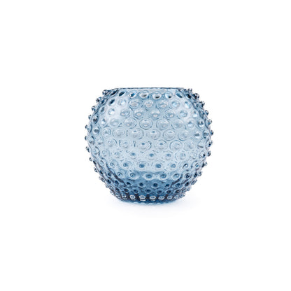Hobnail 18 Globe Vase - Luxury Glassware by Cozie