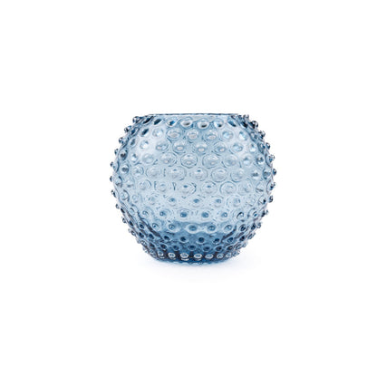 Hobnail 18 Globe Vase - Luxury Glassware by Cozie