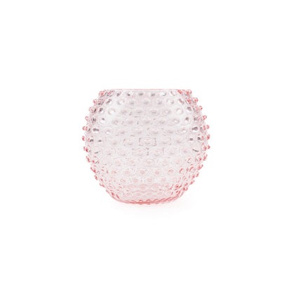 Hobnail 18 Globe Vase - Luxury Glassware by Cozie