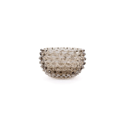 Hobnail 11,5 Tapas Bowl - Luxury Glassware by Cozie
