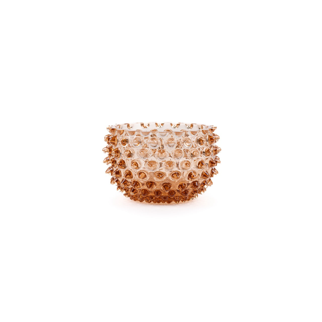 Hobnail 11,5 Tapas Bowl - Luxury Glassware by Cozie