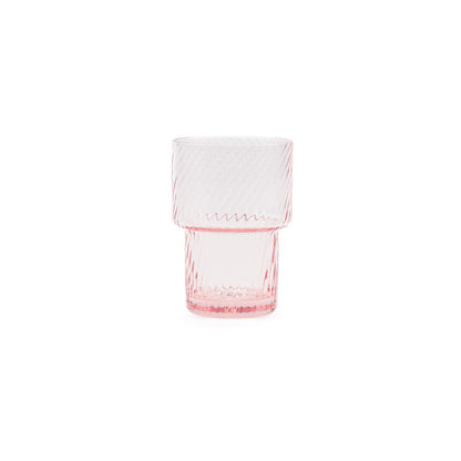 Luna Spiral Tumbler High - Luxury Glassware by Cozie