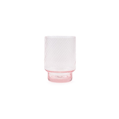 Luna Spiral Tumbler Low - Luxury Glassware by Cozie