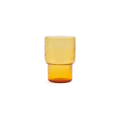 Luna Spiral Tumbler Mid - Luxury Glassware by Cozie