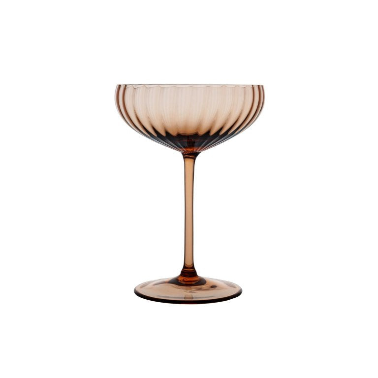 Lyon Champagne Saucer - Luxury Glassware by Cozie